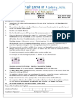 03-07-2022 SR - Super60 (Incoming) Jee-Main WTM-32 Q.papeR