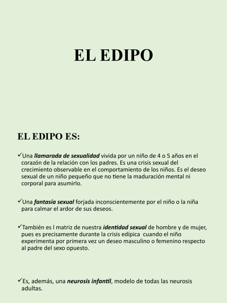 El Edipo Nasio y Freud M