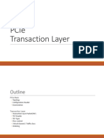 PCIe Transaction Layer: TLPs, Flow Control & Ordering