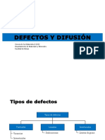 5.0. Defectos y Difusión