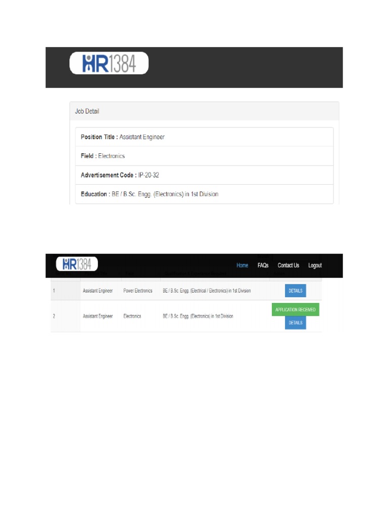 Job Applications PDF