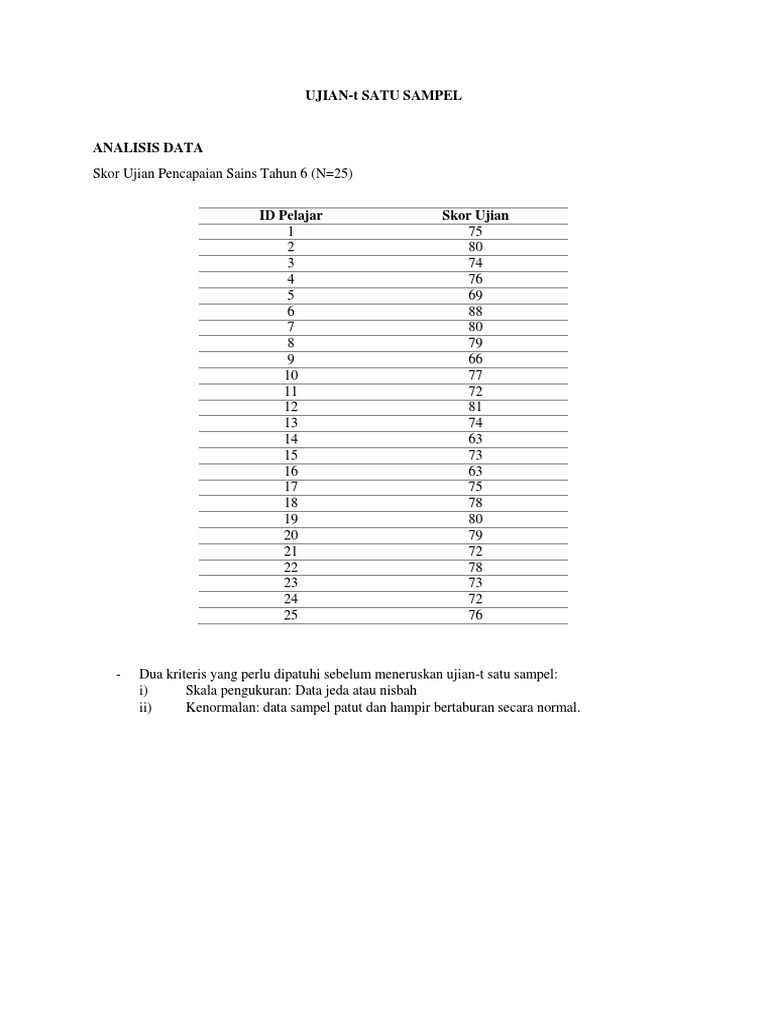 Contoh Analisis Data Kuantitatif Pdf