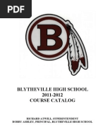 Blythevilles Course Catalog 2011-2012