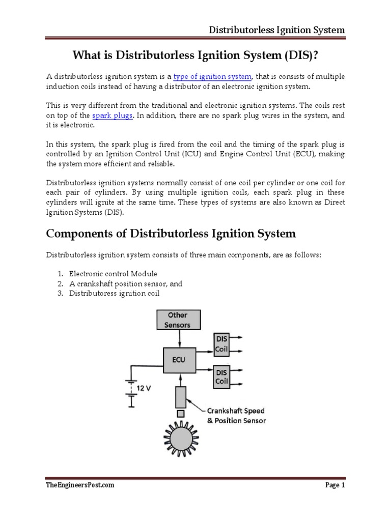 Distributorless Ignition System PDF