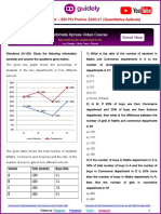 Quants Memory Based Paper 2020