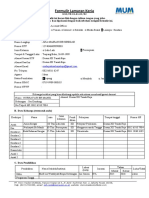 Formulir Lamaran Kerja