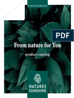 Nature S Sunshine Product Catalog English