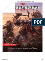 Codex - Unearthed Arcana