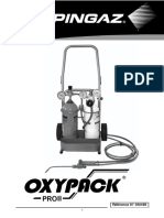Oxypack PRO II 065489 Manuel+++
