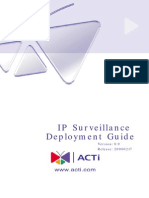 ACTi IP Surveillance Deployement Guide_Beta_0.9