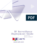 ACTi IP Surveillance Deployement Guide - Beta - 0.9