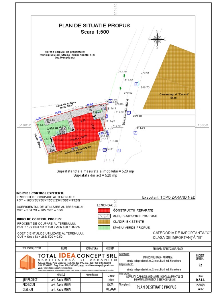 A02 Plan de Situatie | PDF