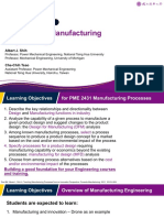 Lecture 1 - Course Overview and Intro of Adv Manufacturing