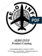 Aero Info Product Catalog and Service Offerings