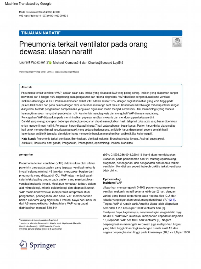 Ventilator intelligence overview