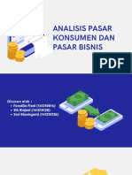 Kelompok 3 - PPT Analisis Pasar Konsumen Dan Pasar Bisnis
