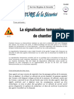 N14-La Signalisation Temporaire de Chantier