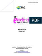 Apostila Excelencia Jul 2019 - Matematica Caderno 1 Ok