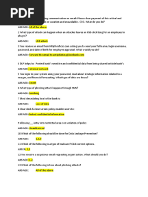 Information Security Awaremess
