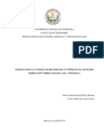 Universidad Central de Venezuela Facultad de Agronomía Departamento de Economia Agricola Y Ciencias Sociales