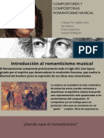 Compositores y Compositoras Romanticismo