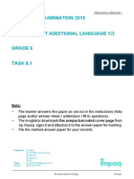 2019-FAL-Grade 06-November Examination - Paper 1