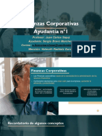 Finanzas Corporativas Ayudantia 1