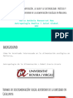 Pensar La Alimentacion, La Salud y La Sostenibilidad MARIA ANTONIA MONSERRAT MAS
