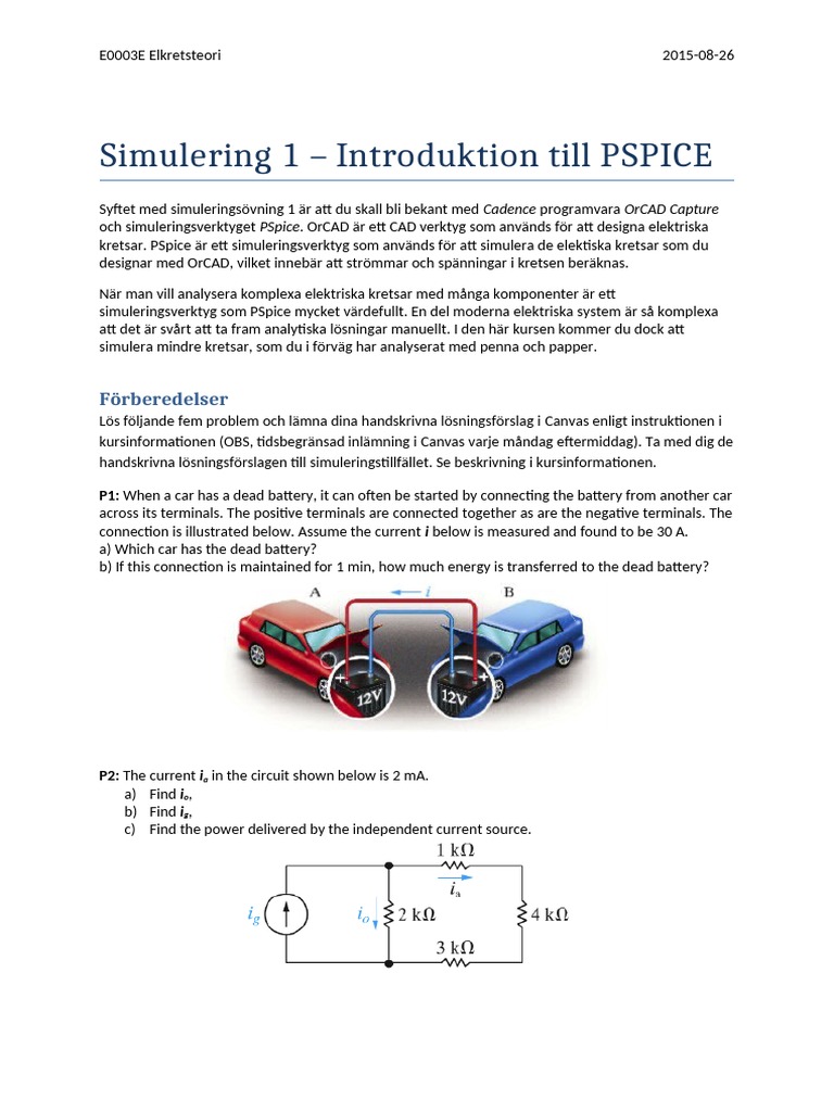 Simulering 1 | PDF
