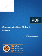 Deng101 Communication Skills I