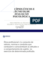 Princípios éticos avaliação psicológica