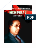 Diego Abad de Santillan - Memorias (1897-1936)