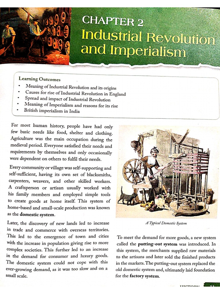 industrial revolution class assignment