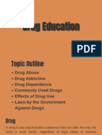 Drug Education (Text Only)