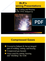 Welding Cutting Brazing Safety