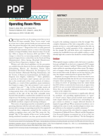 Operating Room Fires: Review Article