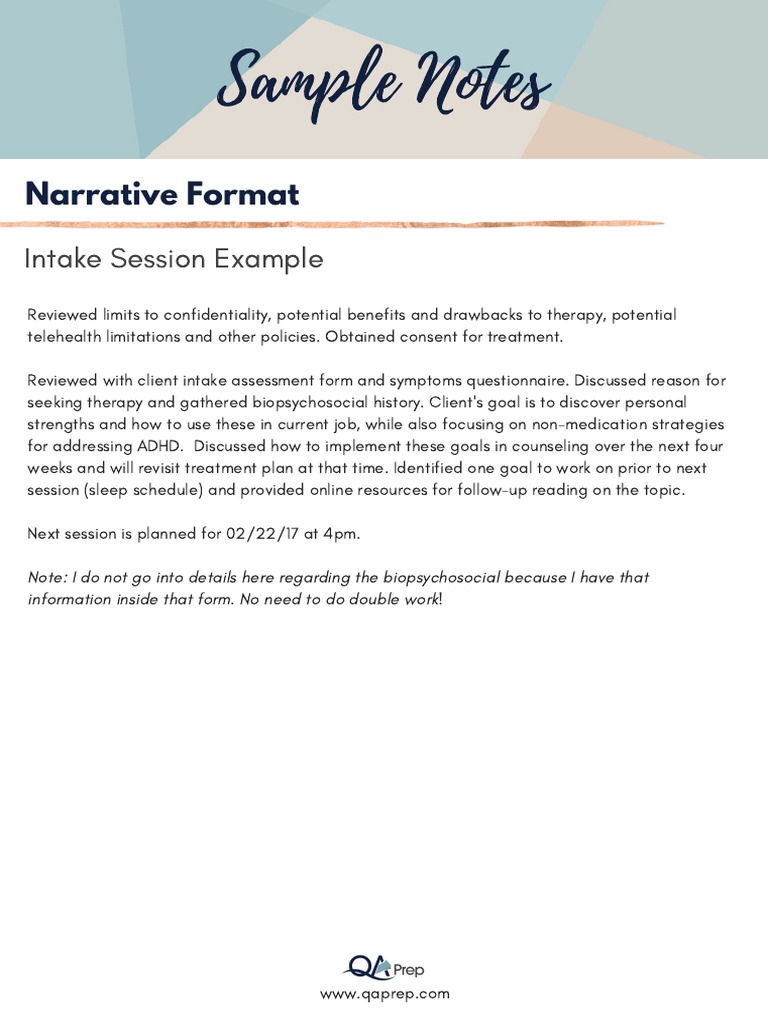DAP Note Format | PDF | Psychotherapy | Anxiety