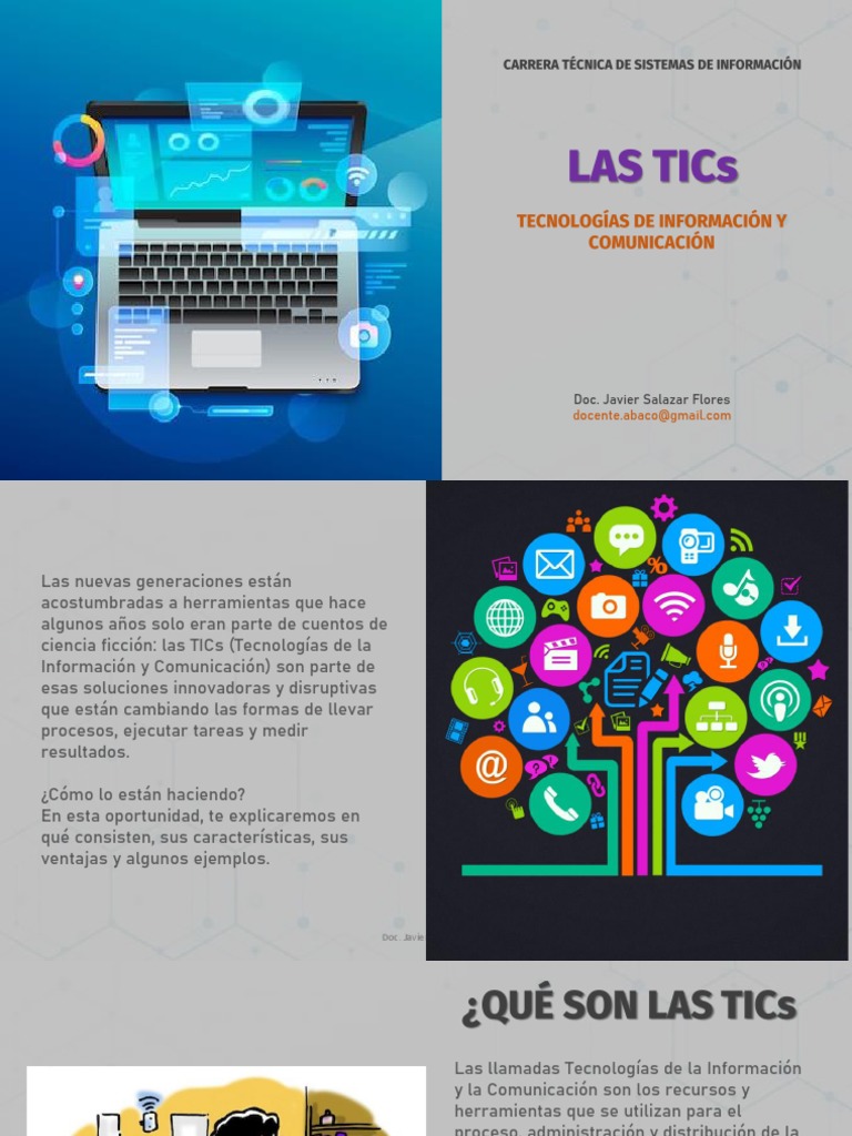 SES01 TICs | PDF | Tecnología de información y comunicaciones ...