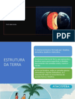 Aula Sobre ESTRUTURA DA TERRA