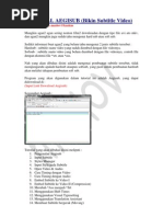 Download Tutorial Aegisub Ver 21 Upload by Hinagiku Misaka Katsura SN61020371 doc pdf