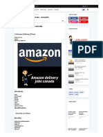  Amazon Delivery Jobs Canada