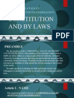 Comvayf Constitution and by Laws