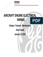 Aircraft Engine Electrical Wiring: (Design / Features / Maintenance) Steve Hanak January 23, 2002