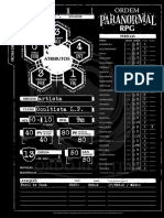 Build Atirador Paranormal de Conhecimento - Ordem Paranormal RPG - Cópia