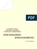 Foundation Engineering by Peck Hanson