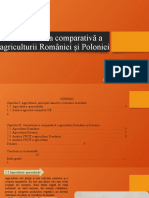 Caracteristica Comparativă A Agriculturii României Și Poloniei