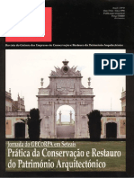 Rev0 - Prática Da Conservação e Restauro Do Património Arquitectónico