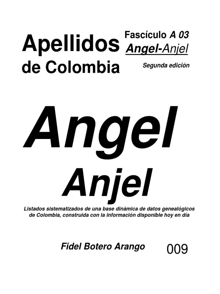 A03 Angel-Anjel 009 2 | PDF | Colombia