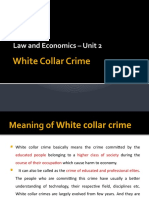 6 - White Collar CRIME, Law and Eco, Unit-2