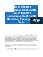 Coomercial Marketing How To Sell